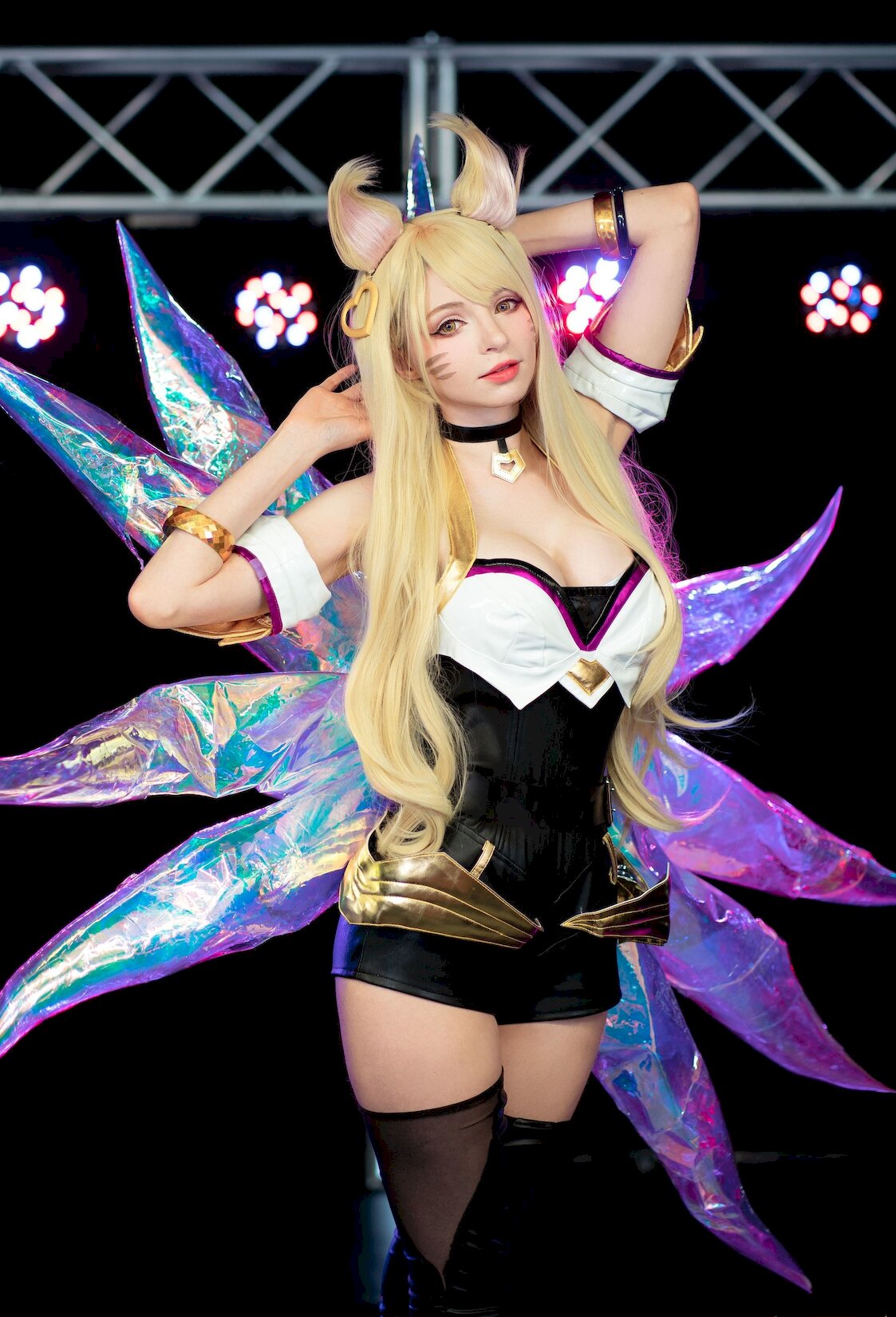 [ŮCosд] Peach milky Peachmilky KDA Ahri [League ofegends]/142P