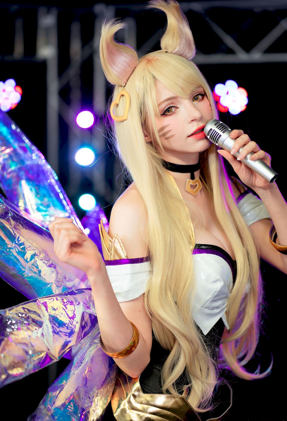 [ŮCosд] Peach milky Peachmilky KDA Ahri [League ofegends]/142P